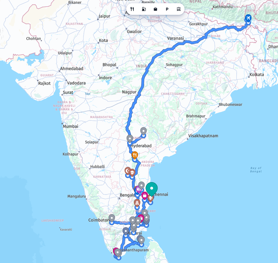 The South India Backpacking Stories (series)